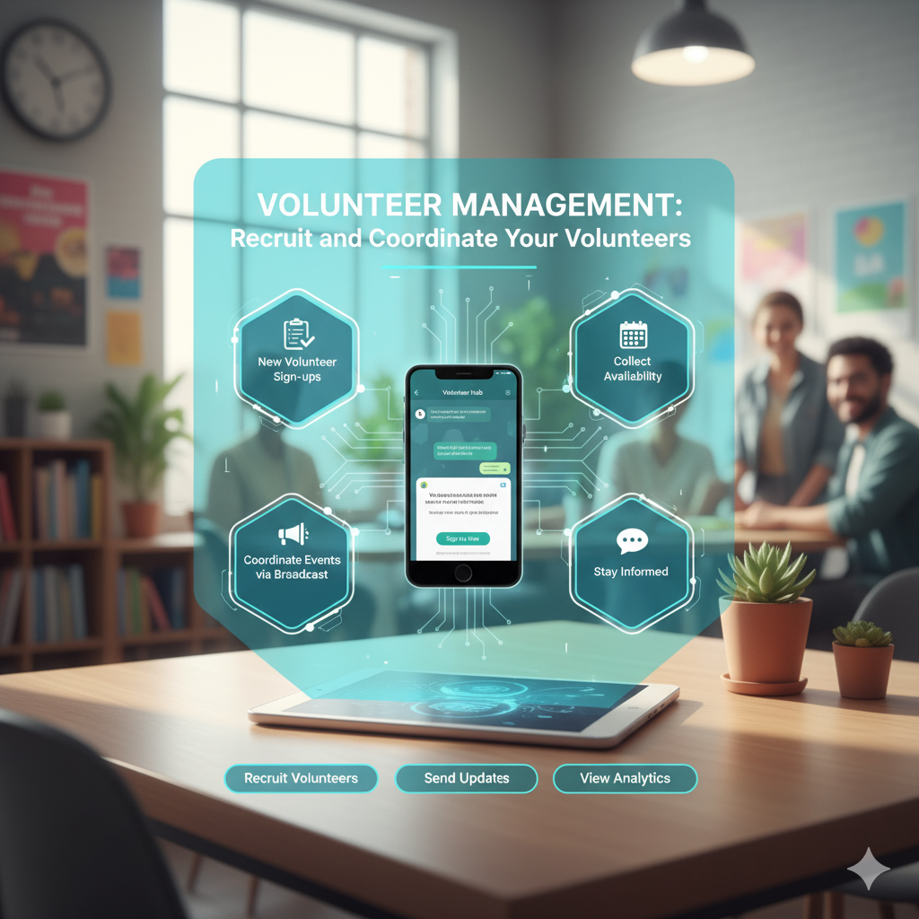 Recruit and Coordinate Your Volunteers